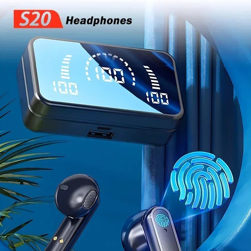 TWS S20 Earphone Bluetooth Wir - огляд і ціна Phone Accessories Amazon