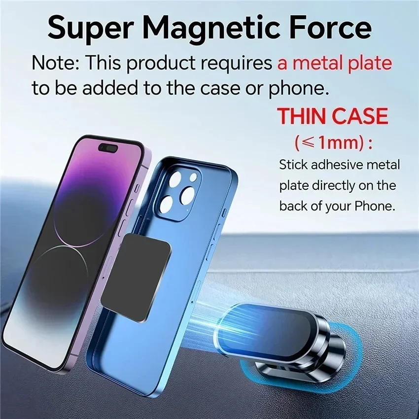 360° Magnetic Car Phone Holder - огляд і ціна Phone Accessories Holder Car