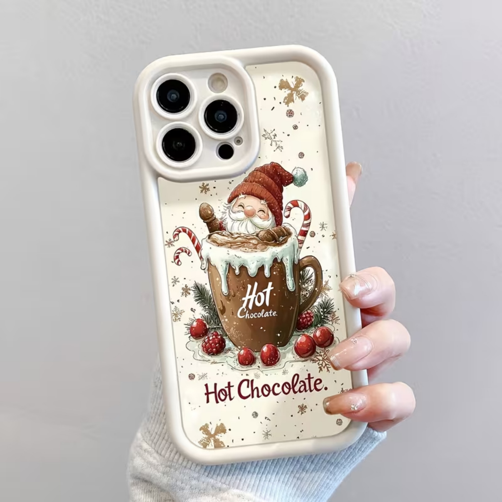 Silicone Cute Santa Claus Prin - огляд і ціна Apple Iphone 15