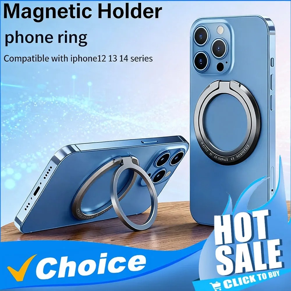 Magnetic Phone Finger Ring Hol - огляд і ціна Phone Accessories Useful
